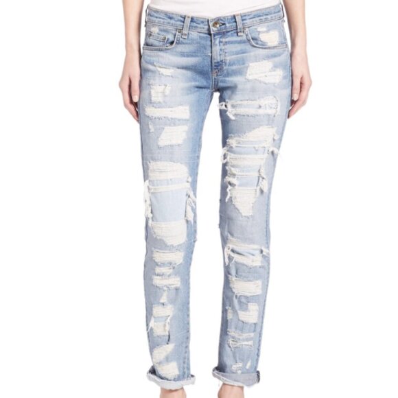 rag + bone jean dre distressed brigade new - Picture 1 of 1